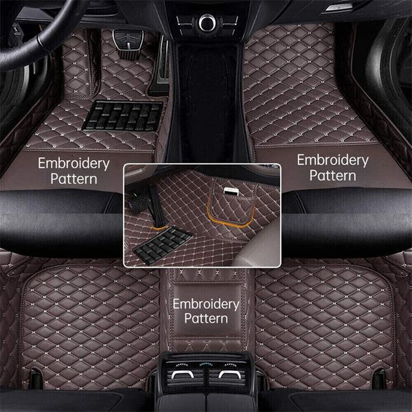

car floor mats for dodge durango 2011-2022 all-weather waterproof pads