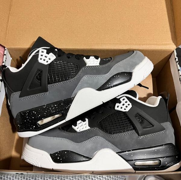 

2023 new casual shoes 4s man white oreo cement university blue black taupe haze pine green women shoe size 36-44