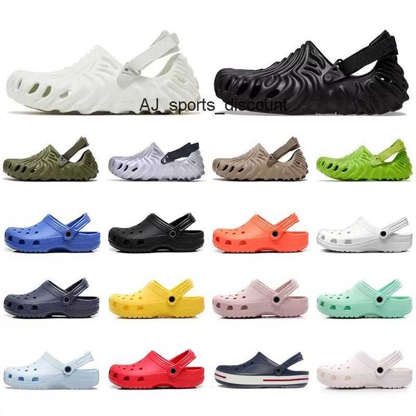 

pollex clogs croc sandals classic clog designer sandal men women kids slides slippers beach waterproof shoes outdoors indoor, Black