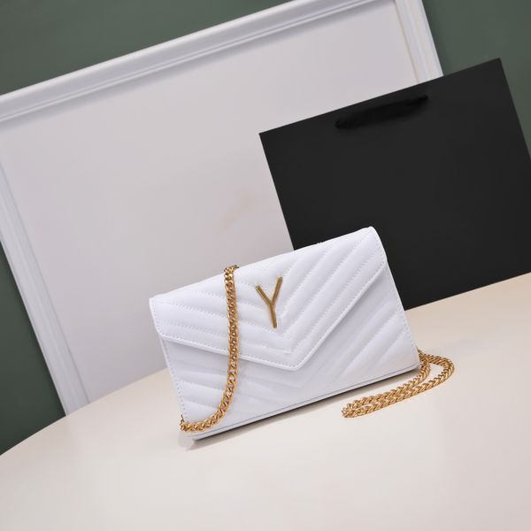 

crossbody bag designer tote bags women brown envelope bag genuine leather shoulders shopping messenger clutch famous large solid alloy purse