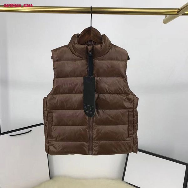 

2023 men goose vest coat down cotton waistcoat no sleeveless jacket puffer autumn winter casual couples vests keep warm coat, Black