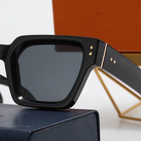 

designer brand sunglass for woman man metal frame polaroid pc uv400 protection lenses cycling holiday travel high-quality classic 2023, White;black