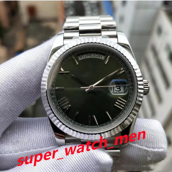 

bp factory version men watch 2813 movement v2 green dial 228239 silver oyster stainless steel strapp sapphire glass 41 mm dive menes watches, Slivery;brown