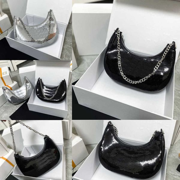

evening new cross body totes shoulder crossbody bags purses luxurys handbags designer sequin sequined underarm bag handbag for shopping part