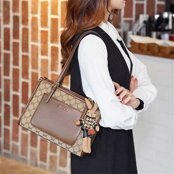 

79% off bags outlet store hong leather one-shoulder tote bag popular for women th the new style early is high quality