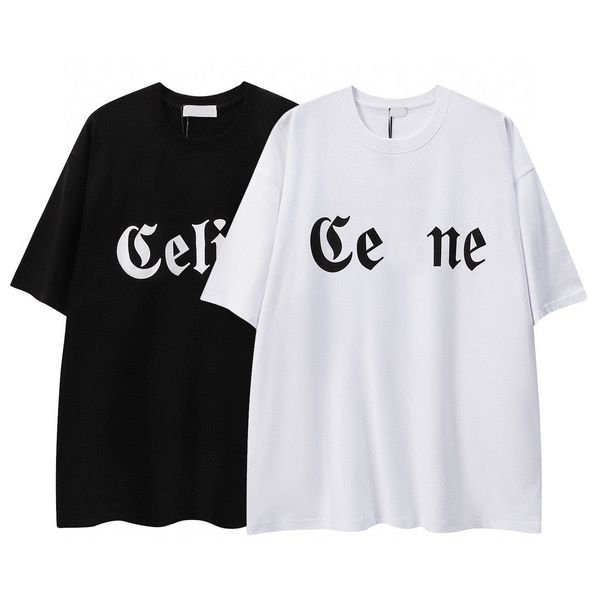 

men's plus tees & polos round t-shirt plus size neck embroidered and printed polar style summer wear with street pure cotton rfwfg, Black;brown