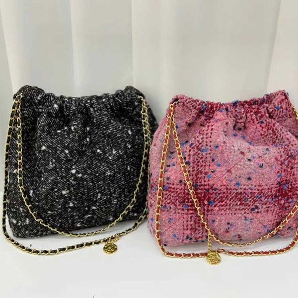 

woolen garbage bag large capacity commuter bag shopping bag chain