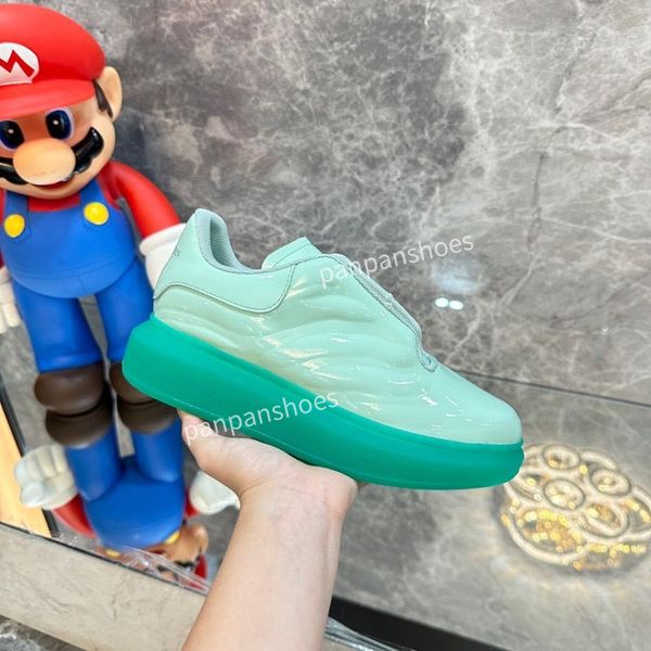 

2022 white platform gym casual dress shoes women trainers sneaker cowhide bottom woman designer shoe lady sneakers size34-46, Black