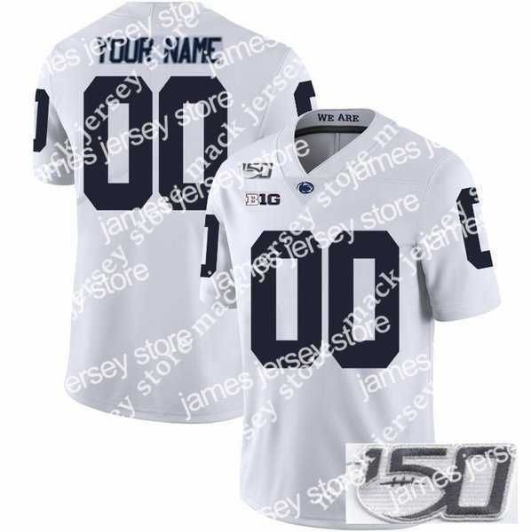 

american college football wear custom 5 jahan dotson penn state nittany lions college football stitched jersey 28 devyn ford 21 noah cain 11, Black