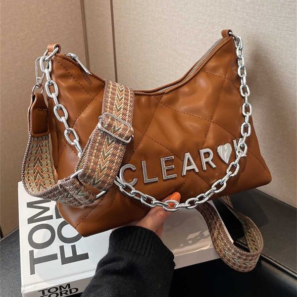 

79% off bags outlet store large-capacity commuting chain single-shoulder for women new autumn and winter wide shoulder belt cross-body tote