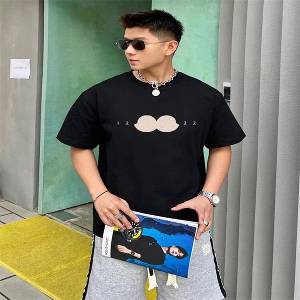 

summer men's designer t-shirt casual men's women's loose t-shirt letter-printed short-sleeved shirt sales luxury men's t, White;black
