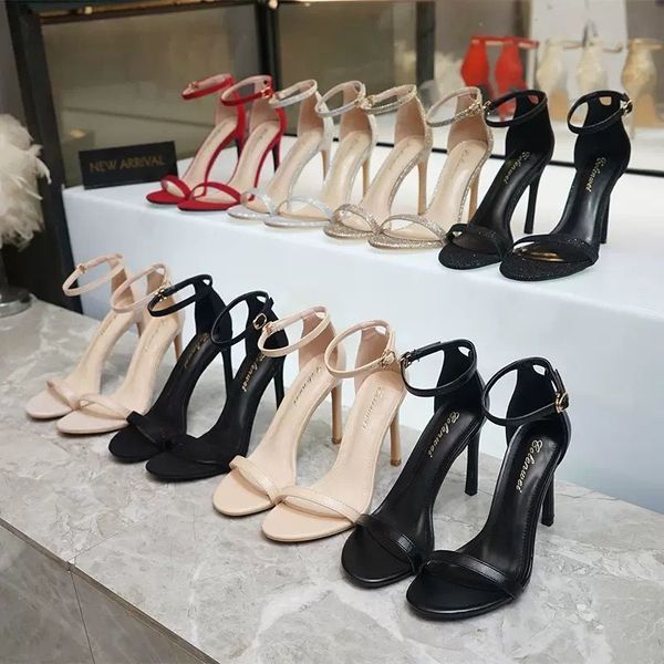 

sandals summer fashion sandals women's korean style high heels women's stiletto women's open toe black women's shoes ope