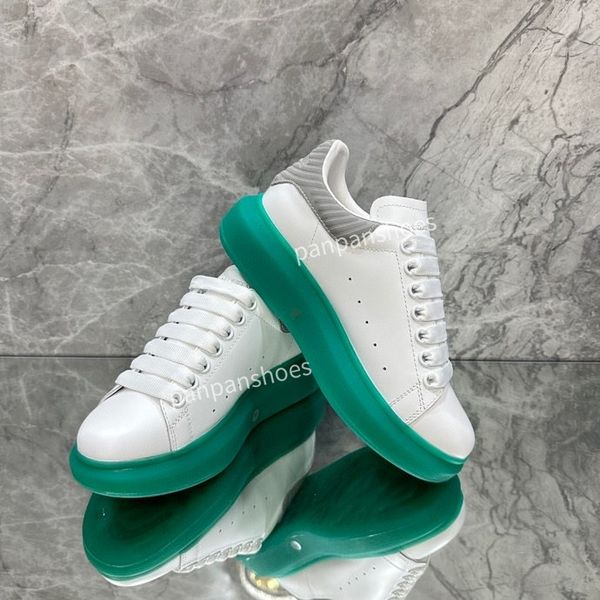 

white platform gym casual shoes women trainers sneaker cowhide bottom woman designer shoe lady sneakers, Black