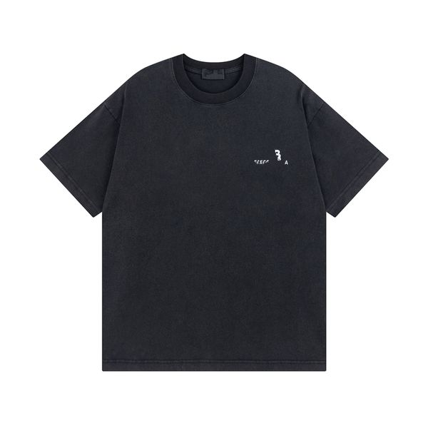 

men's t-shirt 2023 fashion design balencaigaity t-shirts womencotton wrinkle proof printed letter casual couple clothing 06-001, White;black