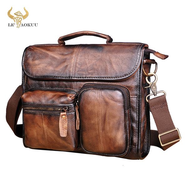 

evening bags original leather male designer casual messenger crossbody bag fashion tablet mochila satchel university school book bag 202 230