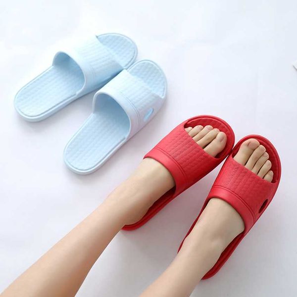 

slippers summer home slippers women non-slip bath bathroom slides indoor woman and man lovers shoe soft sole shower sandals house slipper g2, Black