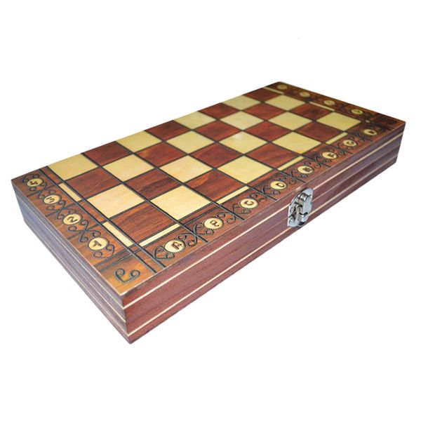 

outdoor games activities 3in1 chess checkers backgammon folding travel wooden game set magnetic easy portable 134x134inch 230206