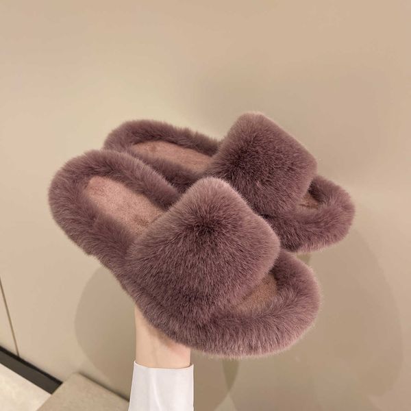 

slippers plus indoors women's shoes autumn 2022 trends pink cute comfortable platform shoes lightweight warm home soft slipper g230206, Black