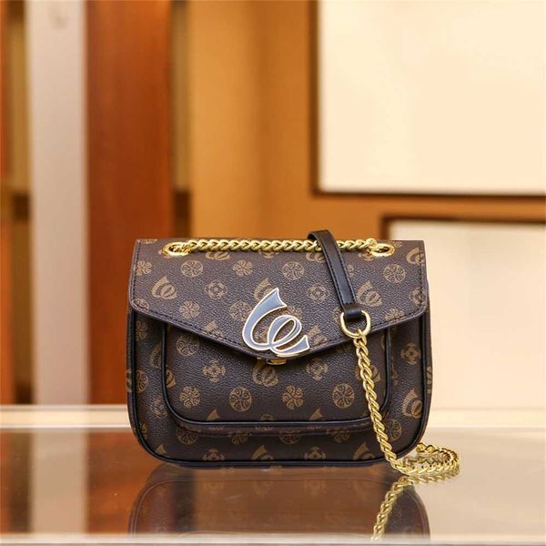 

designer handbag store 60% off french leather women's new vintage carry-on messenger with one shoulder diagonal cross small square bag