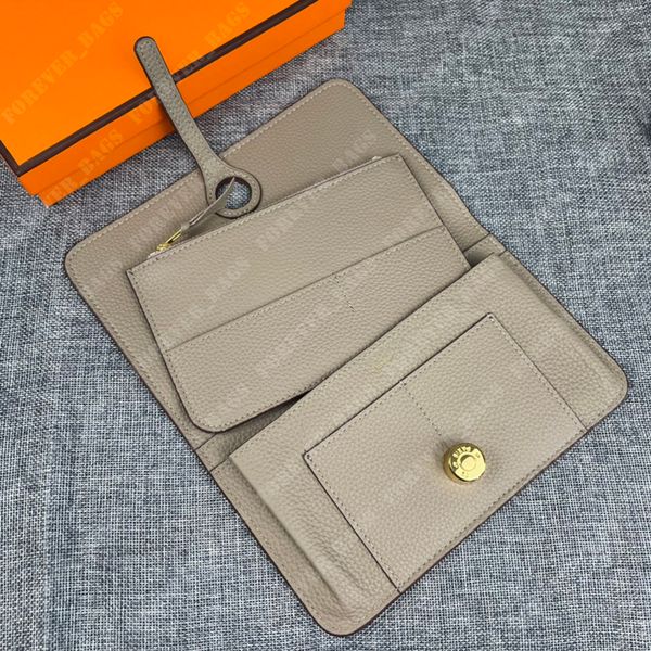 

2023 designer leather pouch briefcase dogon duo wallet tago h gold envelope handbag wallets women card holder coin pouch passport holders