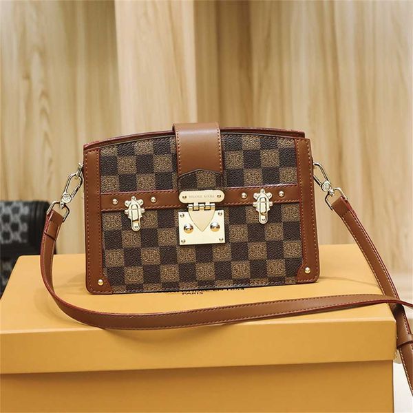 

79% off bags outlet store small group design underarm network red fashion single shoulder messenger checkerboard carry-on small square bag f