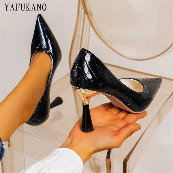 

dress shoes textured pointed toe stiletto womens pumps classic simple shallow mouth office work shoes white party wedding shoes plus size 41, Black