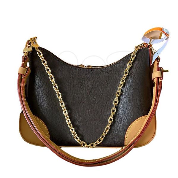 

womens hobo shoulder bags soft leather designer purses chain handle fashion handbags designer bags cross body card holder 11762