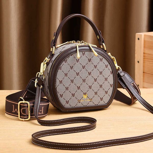 

small bag women's diagonal bag new style western-style large capacity single shoulder messenger bag small round bag women