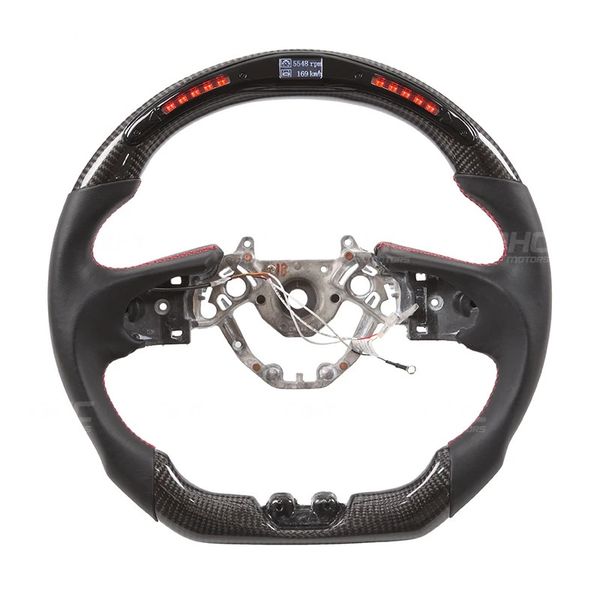 

led racing steering wheel for nissan gtr 35 gtr36 gtr35 carbon fiber steering system