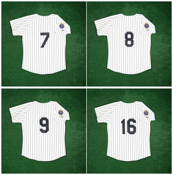 

1962 throwback new baseball jerseys yogi berra york vintage mantle yankees roger maris whitey ford home white, Blue;black