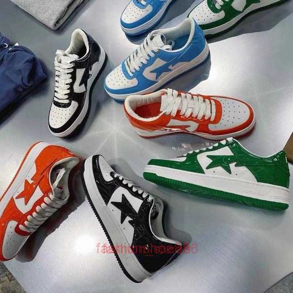 

bapesta bapestas baped sta casual shoes sk8 low men women black white pastel green blue suede pink mens womens trainers outdoor sports sneak