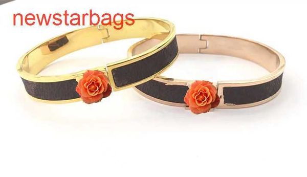 

herme designer bracelets online store low-priced accessories korean decoration lettering 18k gold titanium steel women's, Golden;silver