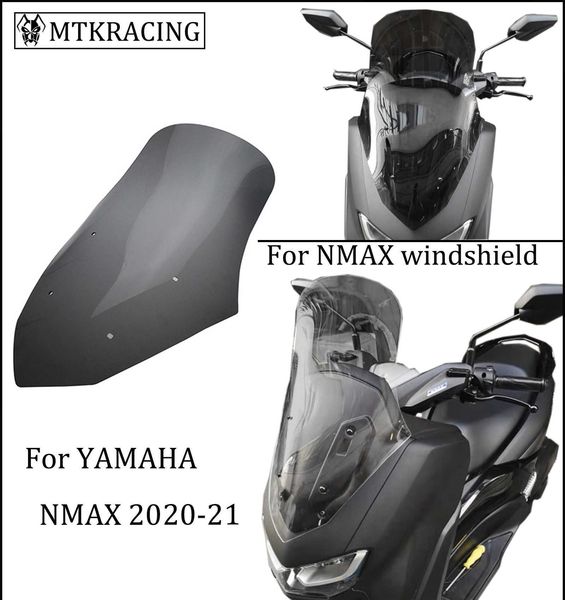 

mtkracing for yamaha nmax155 n-max 155 nmax 155 150 motorcycle front screen windshield fairing 2020-2022 0203