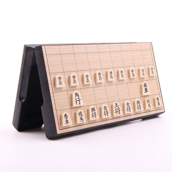 

outdoor activities japan magnetic folding shogi set japanese chess game on for family party kids gift board games 2525cm with 40pcs chessman