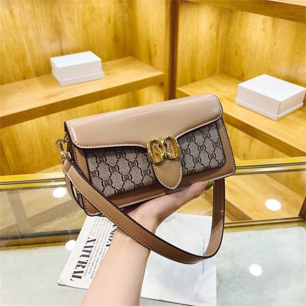 

designer handbag store 60% off premium women's new fashion printed square chain messenger single shoulder small bag