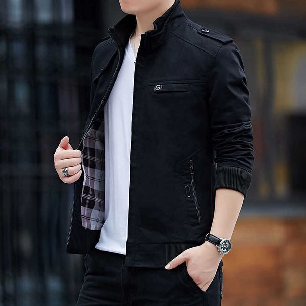 

men's jackets spring new model trendy denim tooling and autumn daddy clothes y2302, Black;brown