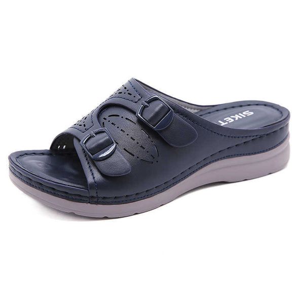 

slippers new fashion summer shoes women slippers thick sole women beac ladies summer holiday shoes plus size 42 a3280 g230206, Black