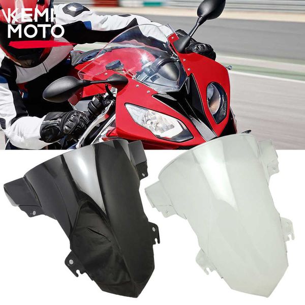 

for bmw s1000rr motorcycle windshield windscreen double bubble deflector wind screen s 1000 rr 2015 2016 2017 2018 accessories 0203