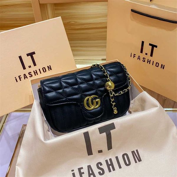 

2023 bags clearance outlets chain new magnetic buckle fragrant small square advanced single shoulder women's crossbody bag