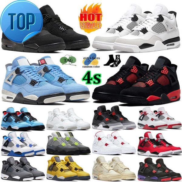 

retro og men women 4 retro basketball shoes jumpman 4s mens sneakers military black cat white oreo infrared cactus jack university blue wome