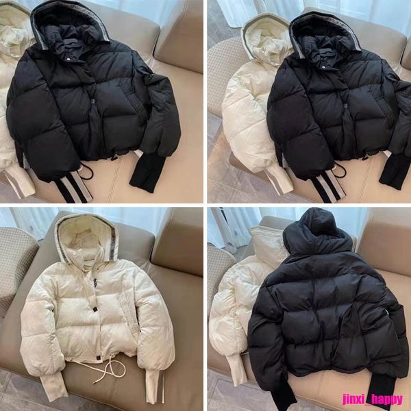 

luxury france women outfits down jacket down coats outdoor thick warm feather winter coat outwear jackets parkas letter embroidery, Blue