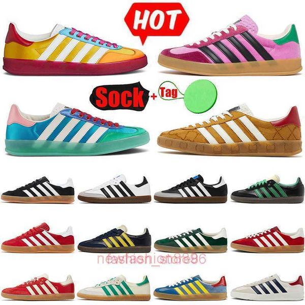 

2023 originals casual shoes men women fashion black white gum mens pink velvet trainers platform sports sneakers jogging walking size 36-45