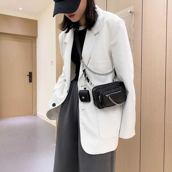 

bag women's new design camera bag cool texture street shoulder messenger bag