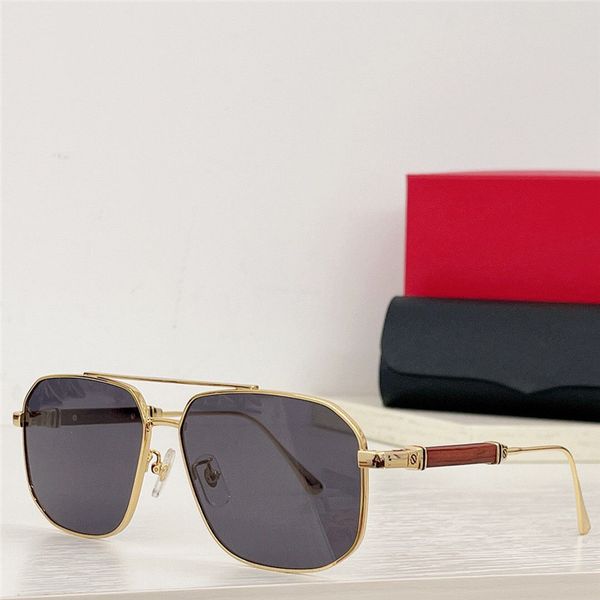 

new fashion design pilot sunglasses 0359s metal frame simple and popular style outdoor uv400 protection glasses, White;black