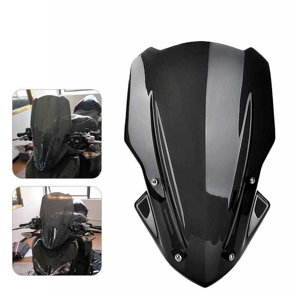 

2017-2019 motorcycle windshield windscreen wind deflector for kawasaki z900 2017 2018 2019 z 900 0203
