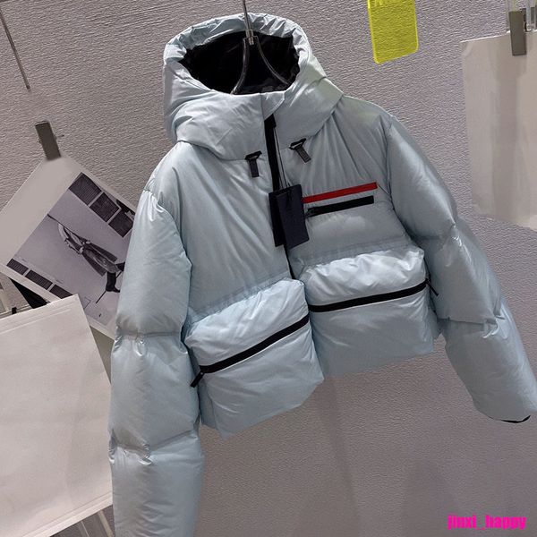 

2022 winter outfits down jacket uality men puffer jackets hooded thick coats mens women couples parka winters coat size xs-xxl, Blue