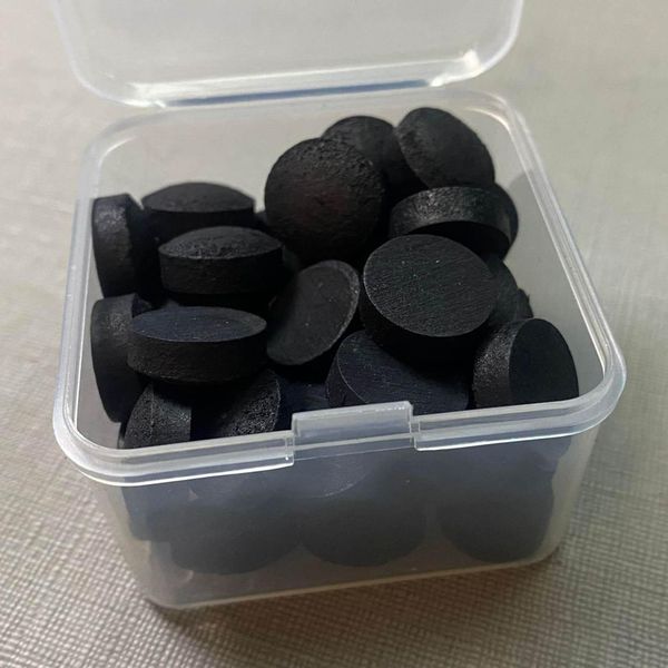 

s 50x leather snooker tips glue on cue 055in for billiard accessories 230206