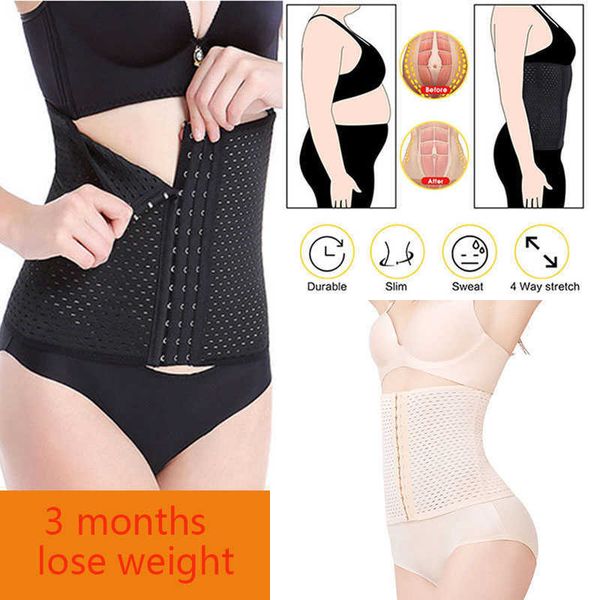 

waist and abdominal shapewear women trainer body shapers slimming belt modeling strap steel boned postpartum bustiers corsage corsets 0719