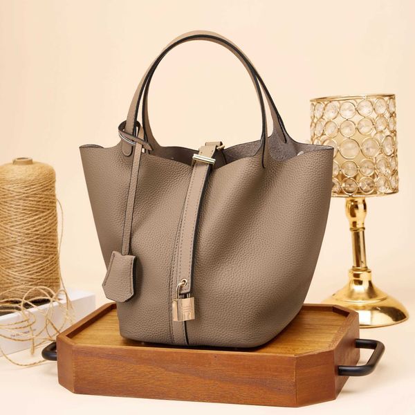 

designer herme bags for women spring new niche premium 2023 female bucket portable cabe basket tide