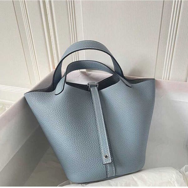 

designer herme bags for women new h family's kraft vegetable basket bucket picotin portable mommy large capaci